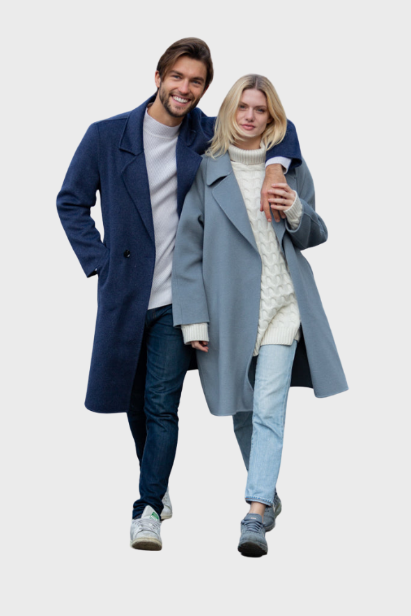 Royal Single-Breasted Merino Overcoat