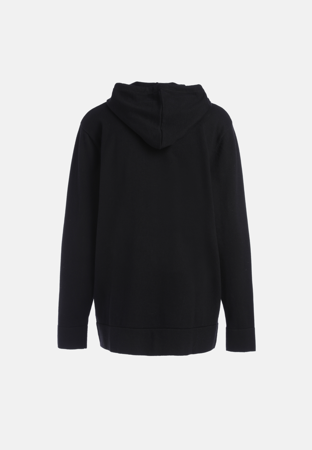 Cotton Cashmere Full Zip Slim Fit Hoodie