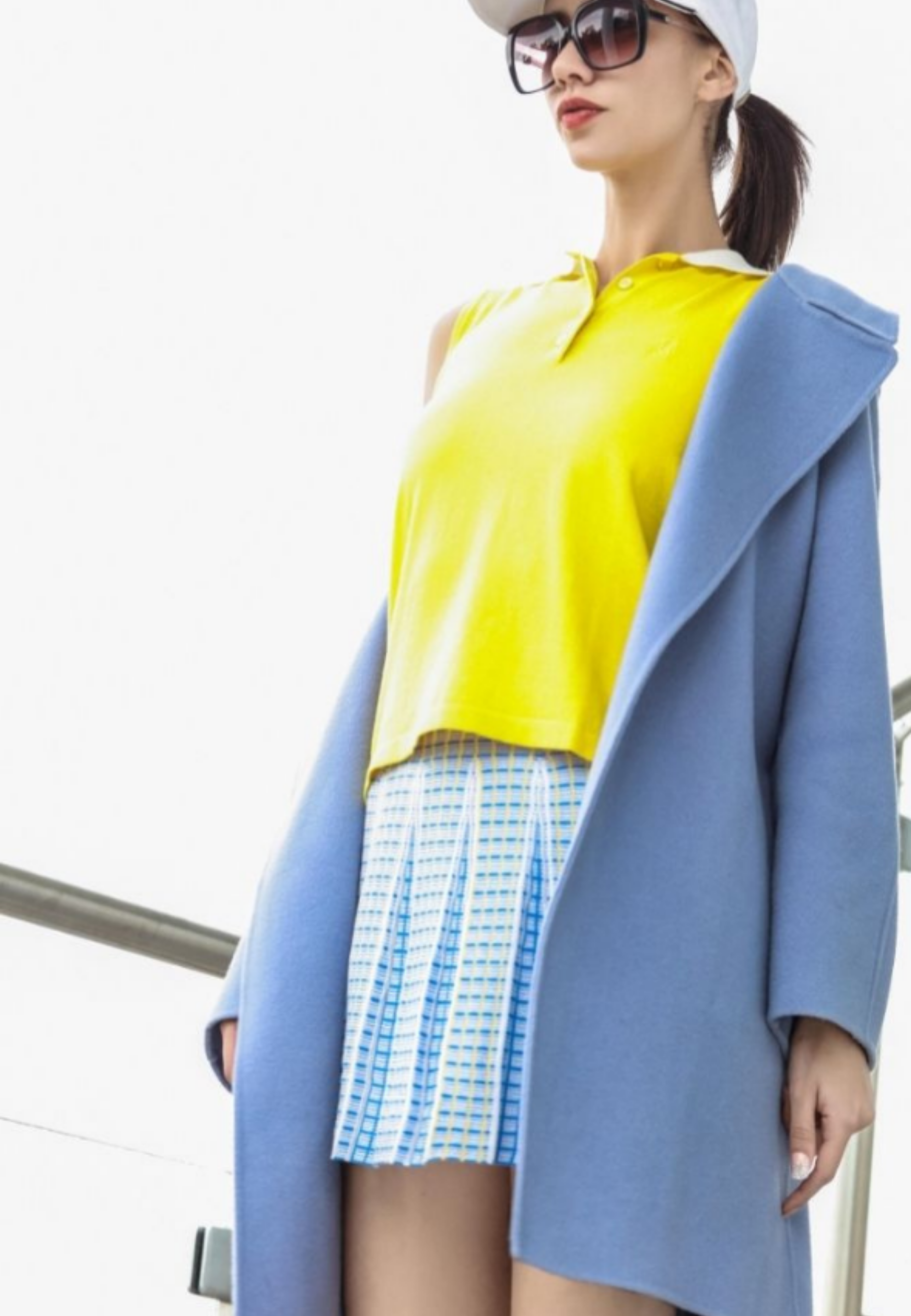 Stylish Tencel Mini-Skirt