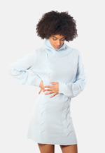 Load image into Gallery viewer, Cashmere Turtleneck Mini-Sweater
