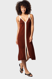 Double V Wool Tank Dress135792227598578