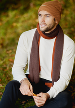 Lade das Bild in den Galerie-Viewer, Cuffed Ribbed Cashmere Beanie
