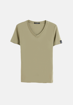 Load image into Gallery viewer, Grand V-Neck Cotton Slim Fit T-Shirt (160g)
