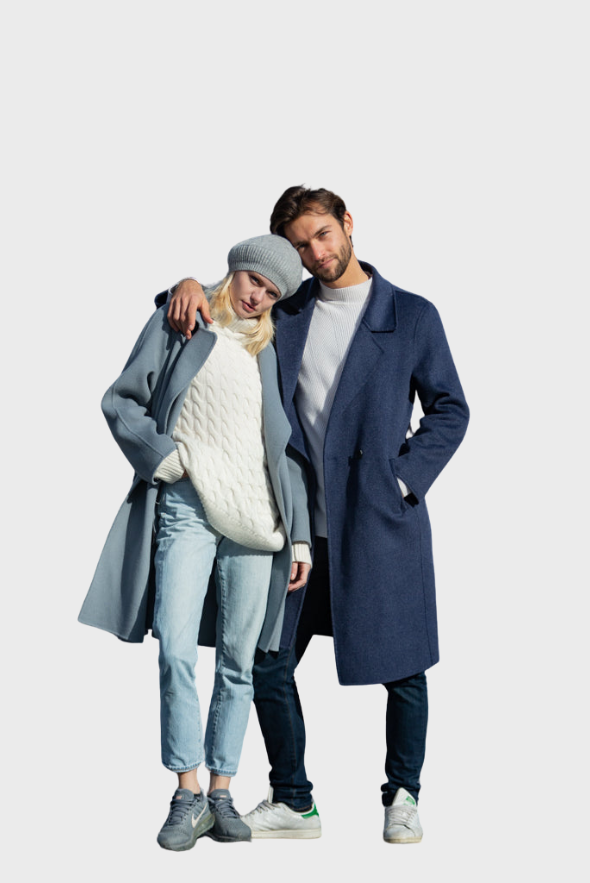 Royal Single-Breasted Merino Overcoat