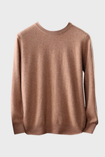 Load image into Gallery viewer, Crew-Neck Sweater ( Merino Cashmere Blended)
