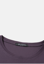 Load image into Gallery viewer, Long Sleeve Crew Neck Mercerized Cotton Women T-Shirt
