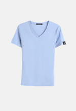 Load image into Gallery viewer, Grand V-Neck Cotton Slim Fit T-Shirt (160g)
