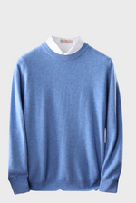 Load image into Gallery viewer, Crew-Neck Sweater (100% Merino Wool)
