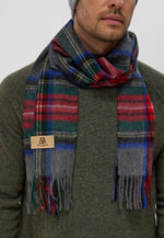 Load image into Gallery viewer, Checker Cashmere Plaid Scarf
