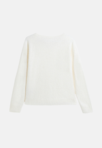 Lade das Bild in den Galerie-Viewer, Brushed Silk Cashmere V - Neck Sweater
