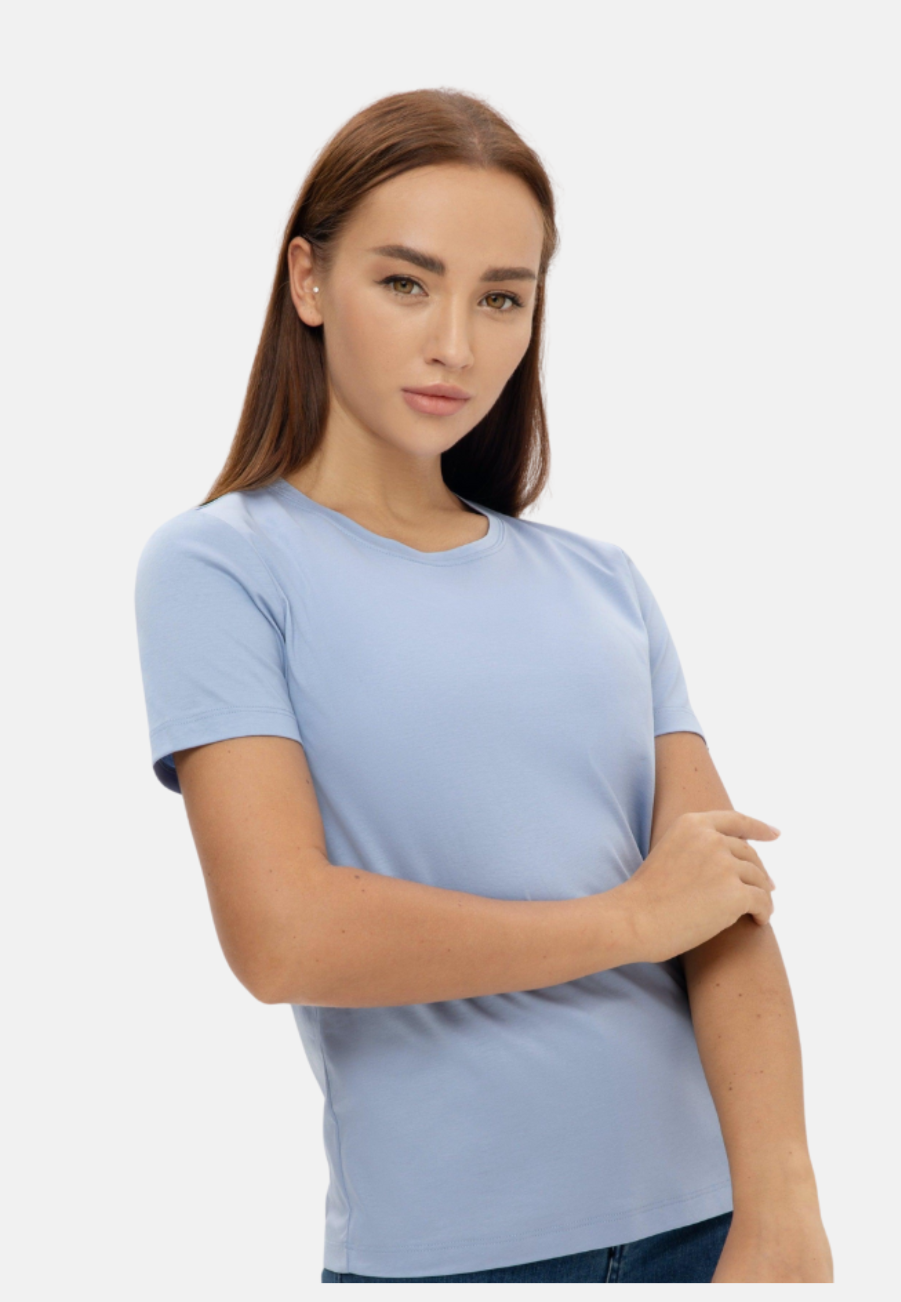 Grand Crew-Neck Cotton Slim Fit T-Shirt (160g)