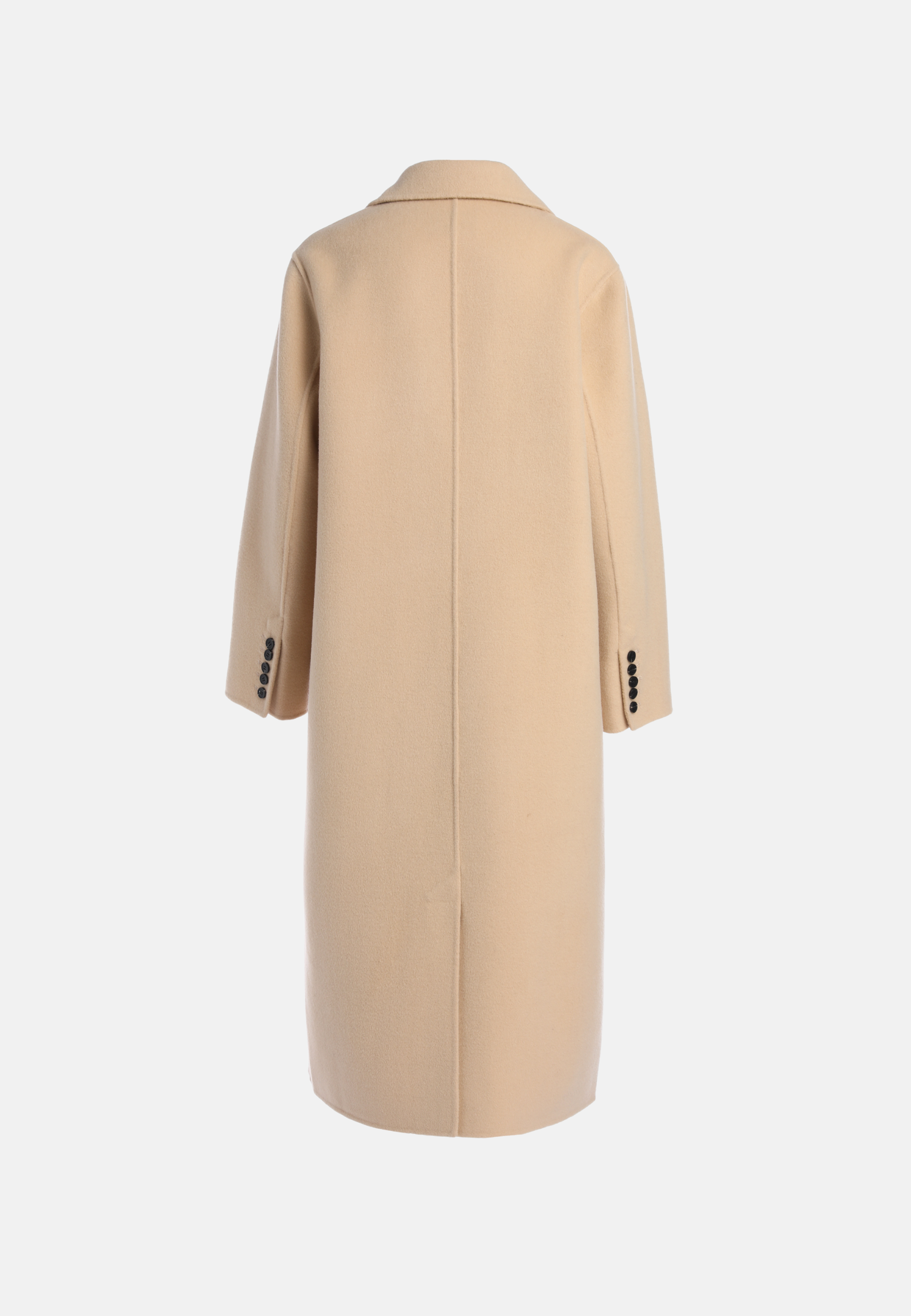 Grand Double-Breasted Wool Coat