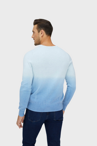 Men's Polar Gradient Merino Wool Sweater1536083488915698