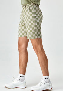 Men's Two-Tone Checkered Short Pants232774675136754