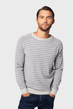 Load image into Gallery viewer, Aesthetic Striped Cashmere Sweater
