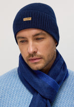 Load image into Gallery viewer, Ribbed Lambswool Beanie
