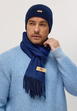 Load image into Gallery viewer, Cuffed Cashmere Beanie
