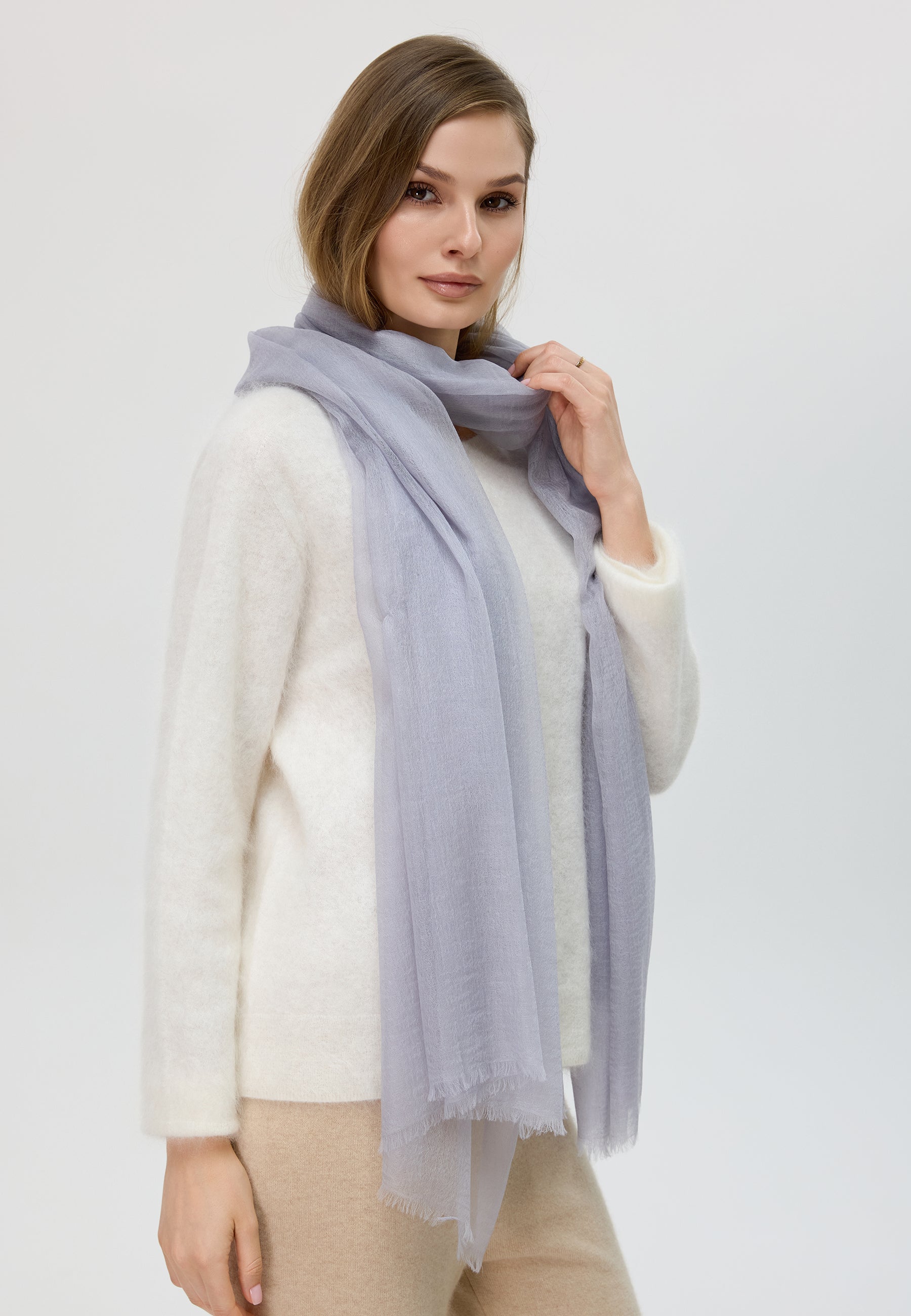 Ultra Thin Women Cashmere Scarf