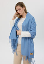 Load image into Gallery viewer, Plain Wool Scarf and Shawl
