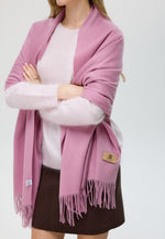 Load image into Gallery viewer, Plain Wool Scarf and Shawl
