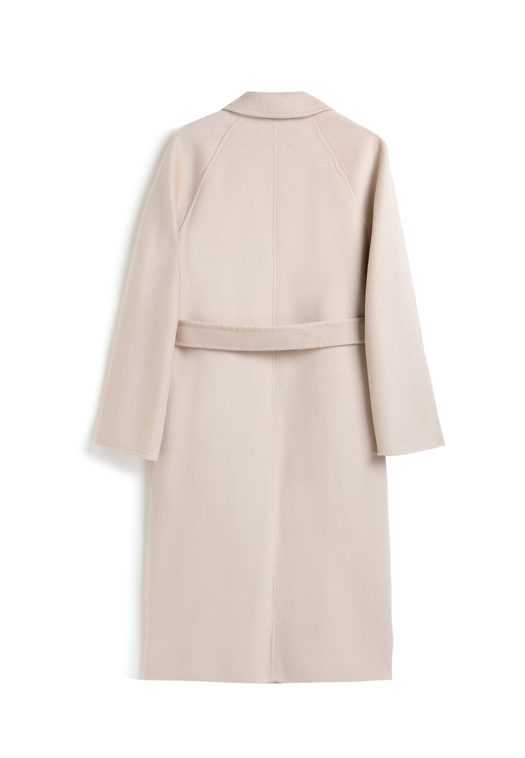 Belted Merino Overcoat