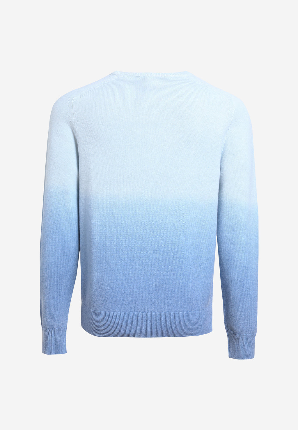 Pull en laine mérinos à dégradé polaire pour homme