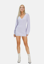 Load image into Gallery viewer, Mini Merino Cashmere Sweater Dress
