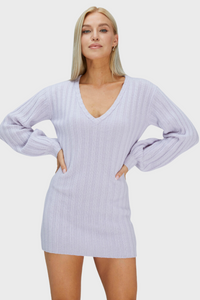 Mini Merino Cashmere Sweater Dress835781483954418