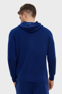 Ribbed Cashmere Full Zipper Hoodie136084856684786