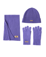 Load image into Gallery viewer, Merino Wool Gift Set (Scarf + Hat + Gloves)
