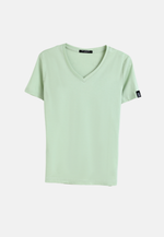 Load image into Gallery viewer, Grand V-Neck Cotton Slim Fit T-Shirt (160g)
