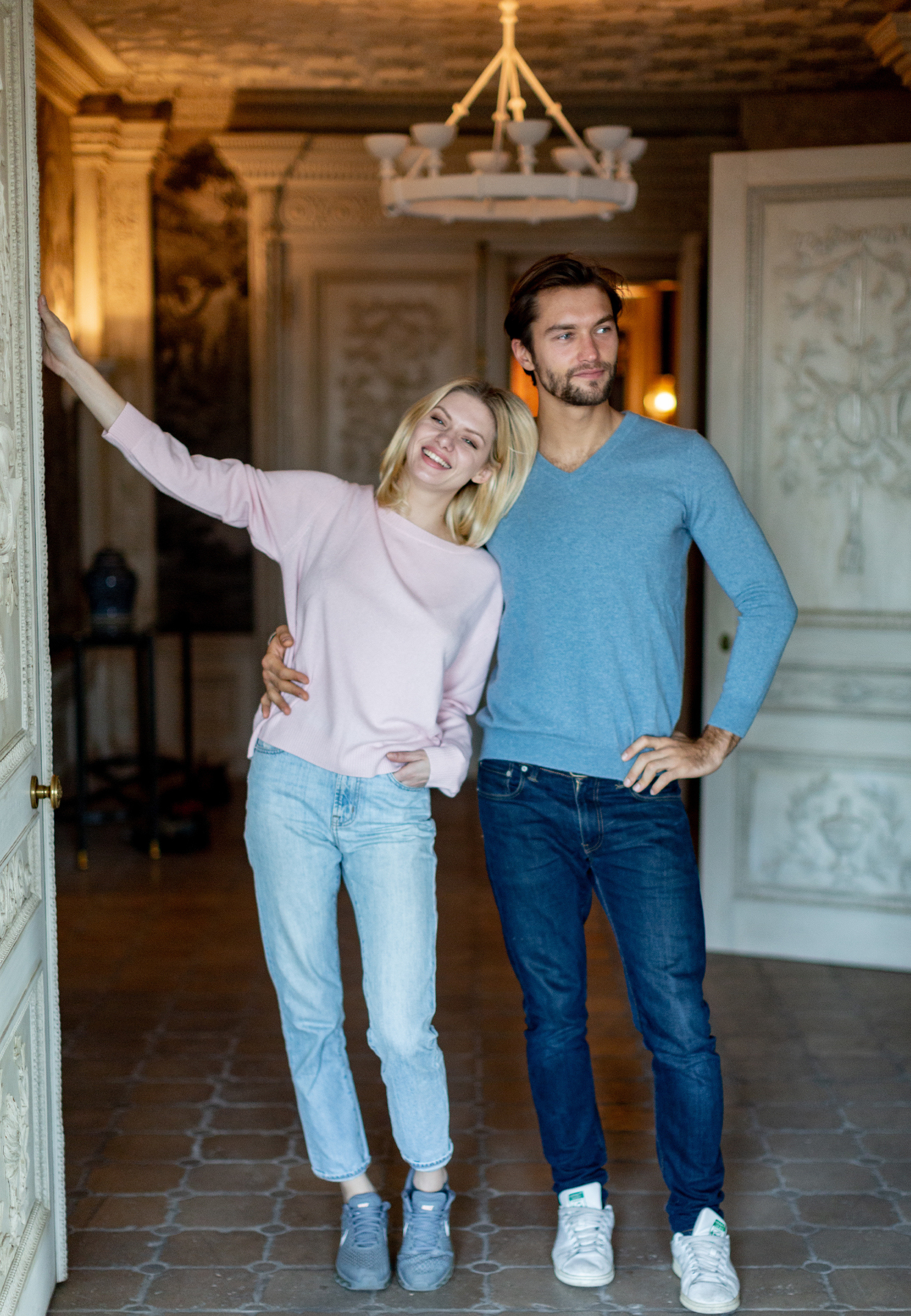 Sabrina Boat Neck Merino-Cashmere Sweater