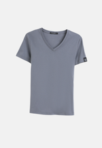 Load image into Gallery viewer, Grand V-Neck Cotton Slim Fit T-Shirt (160g)
