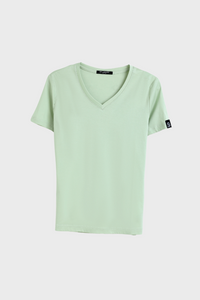 Grand V-Neck Cotton Slim Fit T-Shirt (160g)3336073657434354