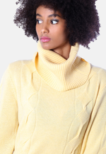 Load image into Gallery viewer, Cashmere Turtleneck Mini-Sweater
