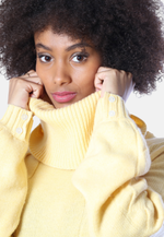 Load image into Gallery viewer, Cashmere Turtleneck Mini-Sweater
