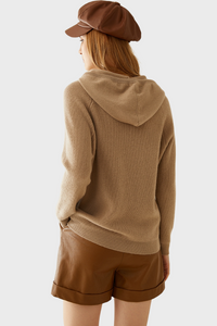 Cashmere Hoodie Sweater3835895663231218