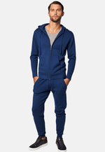 Lade das Bild in den Galerie-Viewer, Cotton Cashmere Full Zip Slim Fit Hoodie
