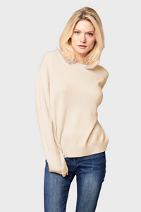 Sabrina Boat Neck Merino-Cashmere Sweater136085119353074