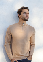 Load image into Gallery viewer, Men's Merino Half-Zip Pullover
