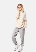 Charger l&#39;image dans la galerie, Diamond Knit Turtleneck Cashmere Sweater
