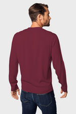 Load image into Gallery viewer, Pure Crew Neck Merino-Cashmere Sweater
