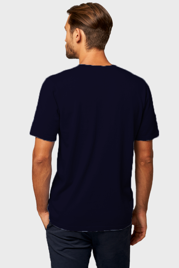 Classic Crew Neck Cotton Cashmere T-Shirt