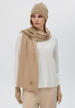 Load image into Gallery viewer, Flat-Ribbed Knit Merino Wool Hat
