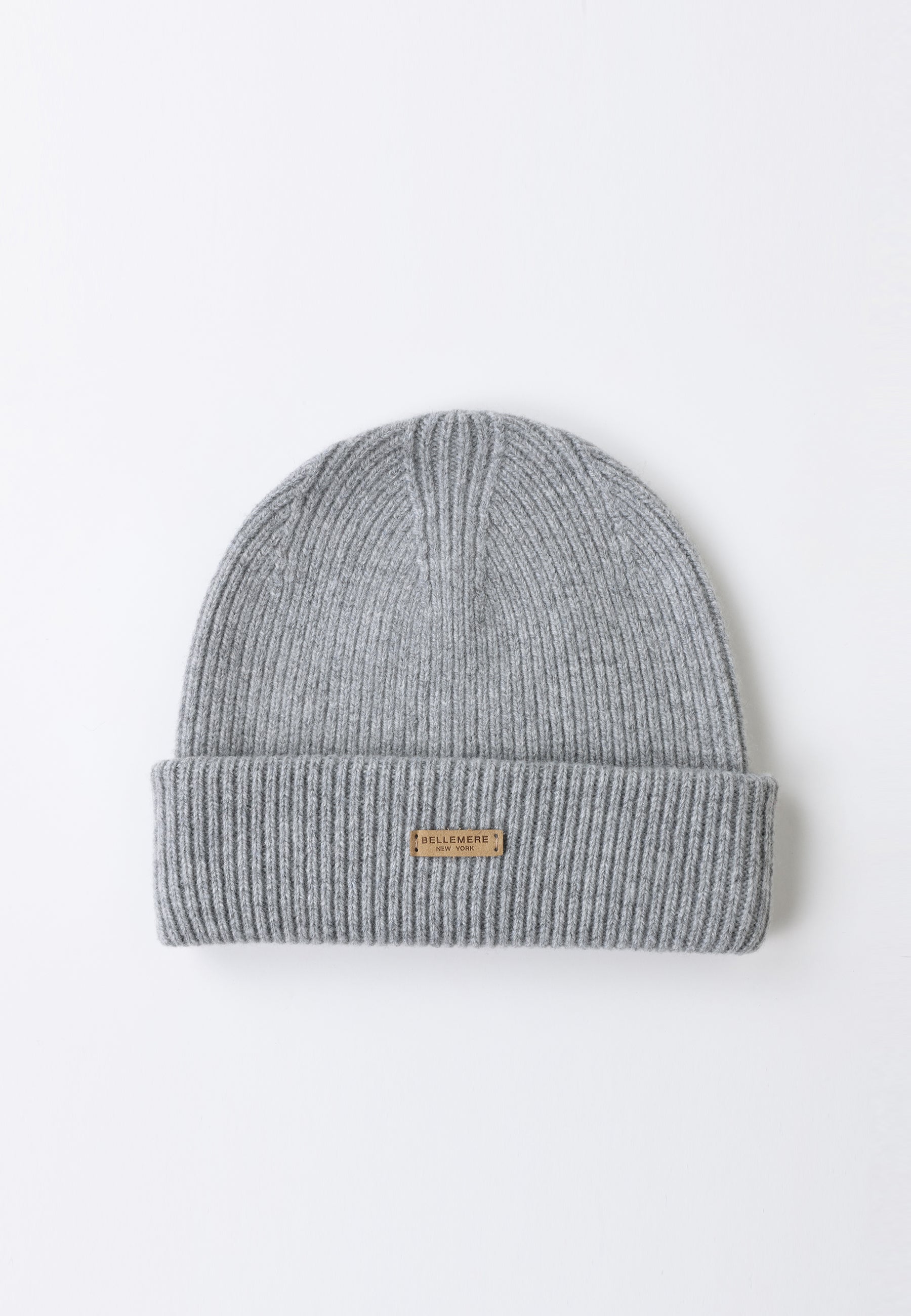 Ribbed Lambswool Beanie