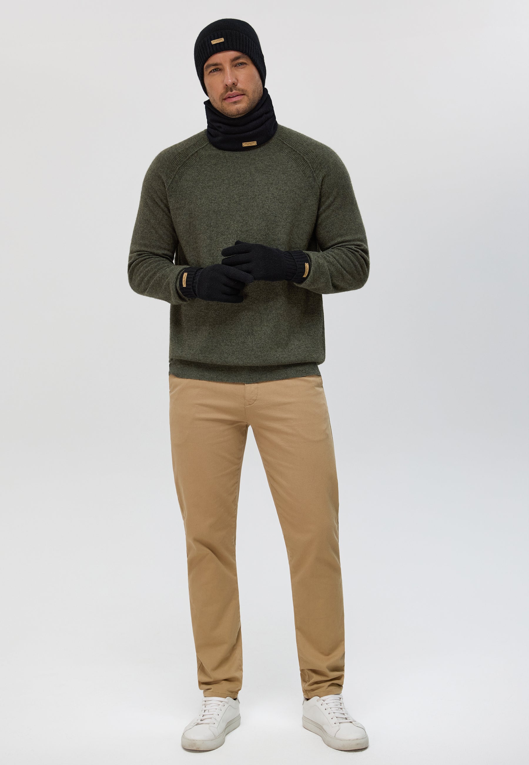 Cuffed Cashmere Beanie