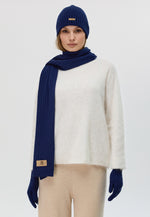 Load image into Gallery viewer, Flat-Ribbed Knit Merino Wool Scarf
