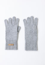 Load image into Gallery viewer, Flat-Ribbed Knit Merino Wool Gloves
