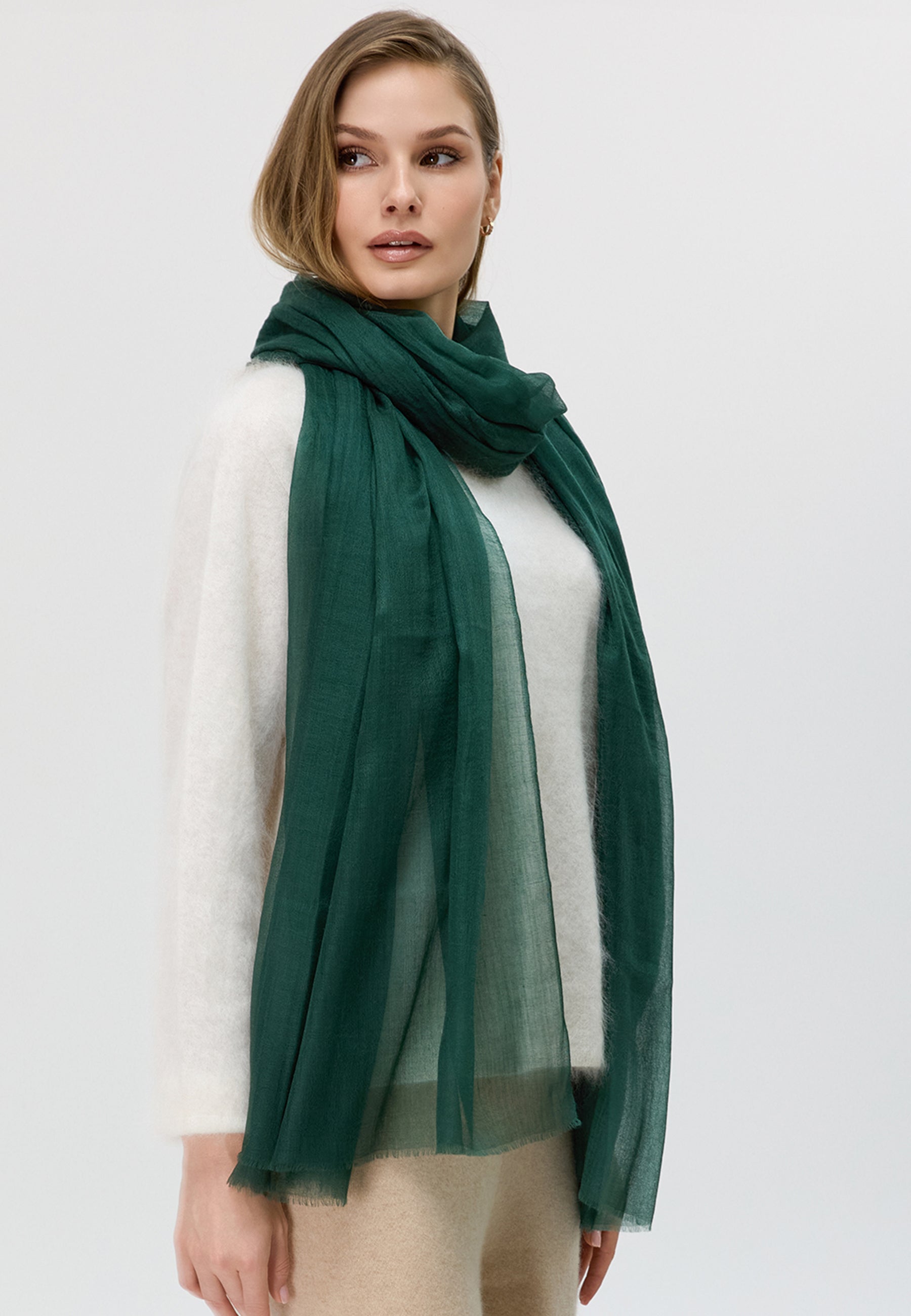 Ultra Thin Women Cashmere Scarf