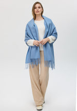 Load image into Gallery viewer, Plain Wool Scarf and Shawl
